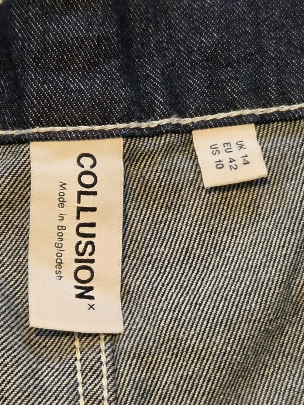Women Collusion Jort Shorts. Size 10. NWOT